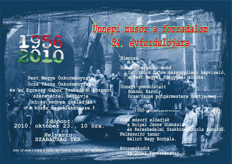 Megyei megemlékezés Ócsán