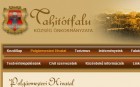 Útátadás Tahitótfalun