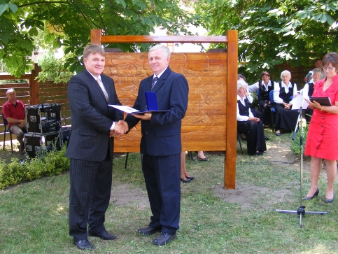 Szűcs Lajos is átvehette a kitüntetést