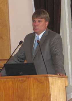 Szűcs Lajos a rendezvényen
