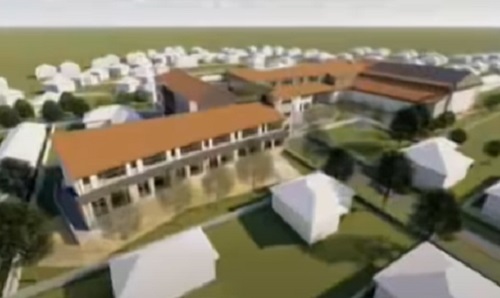 A gy&ouml;mrői Fekete Istv&aacute;n iskola l&aacute;tv&aacute;nyterve